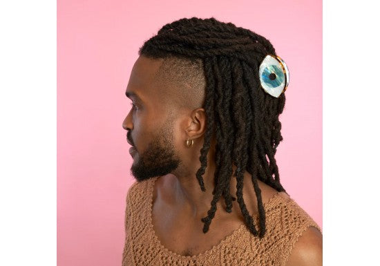 Pince à cheveux Oeil - Bleu