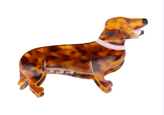 Pince à cheveux Teckel