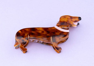 Pince à cheveux Teckel