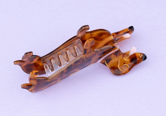 Pince à cheveux Teckel