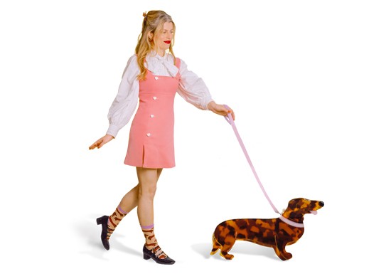 Pince à cheveux Teckel