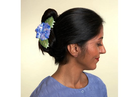 Pince à cheveux XL Hortensia