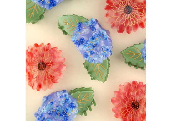 Pince à cheveux XL Hortensia