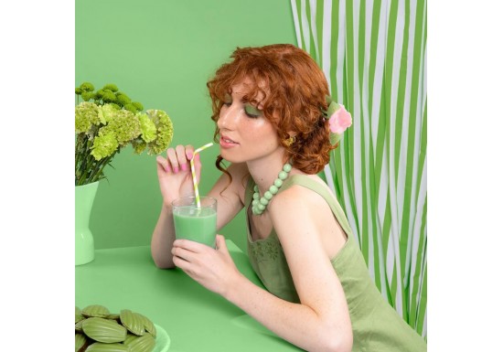 Pince à cheveux XL Pivoine