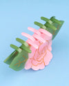 Pince à cheveux XL Pivoine