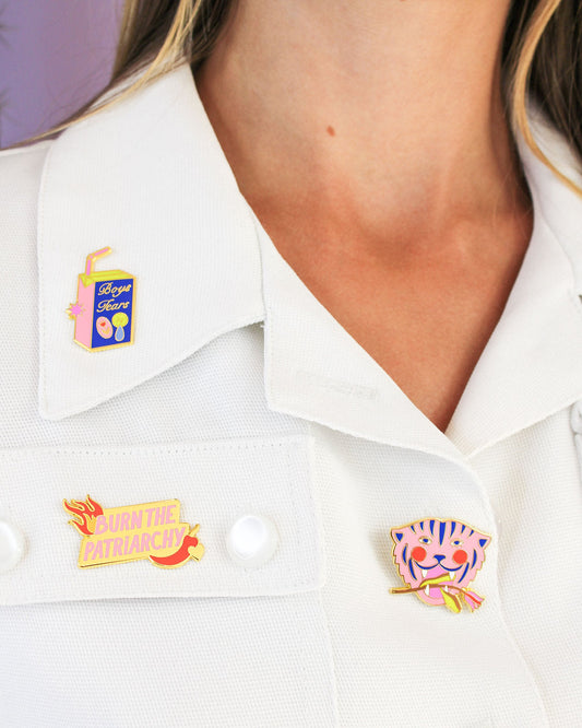 Pin's Tiger Limistic