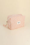 Trousse Amour - Rayé orange