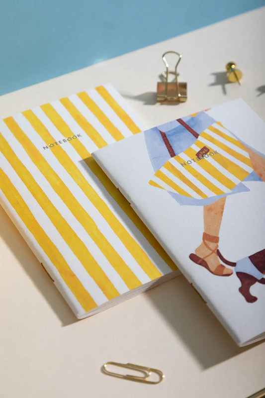 Set de 2 carnets - Summer Dachshund