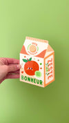 Décoration murale Brique de jus d'orange