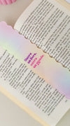 Marque-pages "Ouvre un livre, ouvre un monde"
