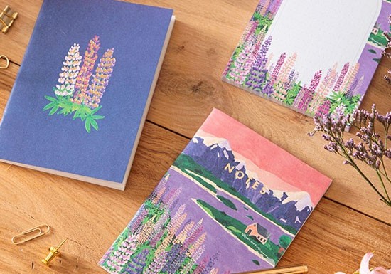 Set de 2 carnets - Lupin