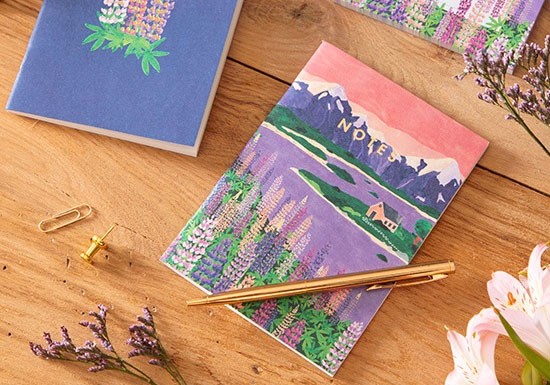 Set de 2 carnets - Lupin