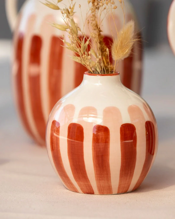Soliflore en céramique Mediterranea - Rayures