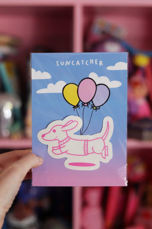 Sticker Suncatcher "Teckel"