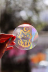 Sticker Suncatcher "Chat magique"