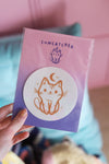 Sticker Suncatcher "Chat magique"