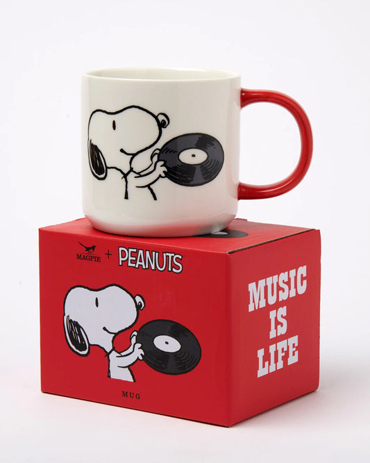 Mug Snoopy - Music is life
