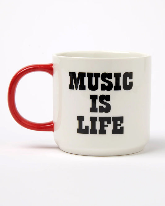 Mug Snoopy - Music is life