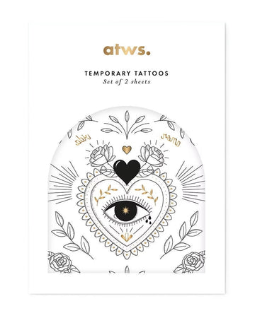 Tattoos éphémères Amor