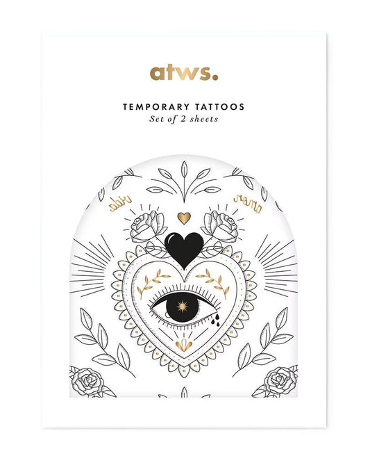Tattoos éphémères Amor