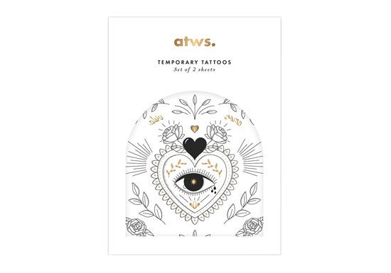 Tattoos éphémères Amor