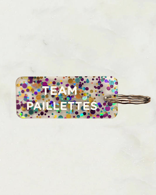 Porte-clés Team Paillette