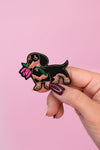 Broche Teckel