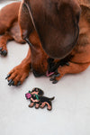 Broche Teckel