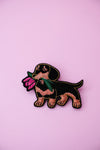 Broche Teckel