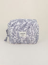 Trousse Amour - Toile de jouy bleu