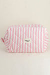 Grande Trousse Amour - Rayé rose