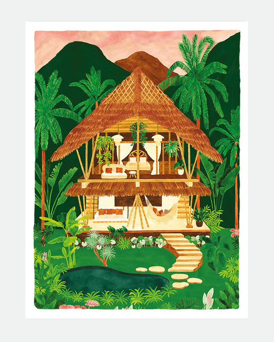 Petite affiche Ubud