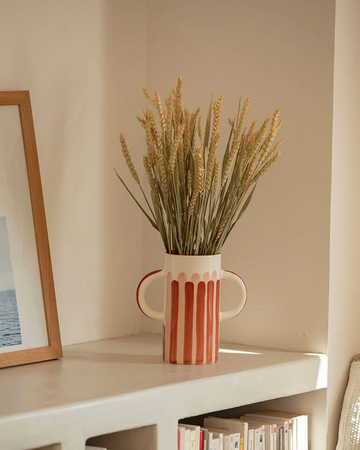 Vase en céramique Mediterranea - Rayures