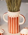 Vase en céramique Mediterranea - Rayures