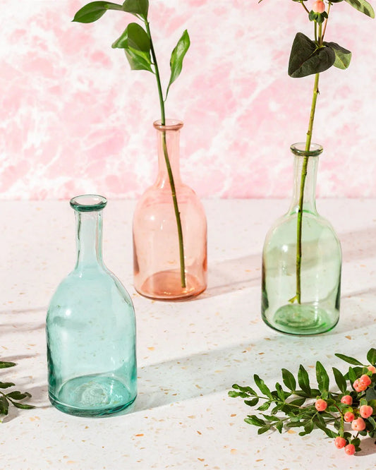 Vase Tanvi bleu