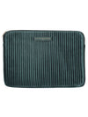 Pochette ordinateur 13-14'' velours - vert