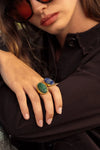 Bague Venisia - Jaspe vert