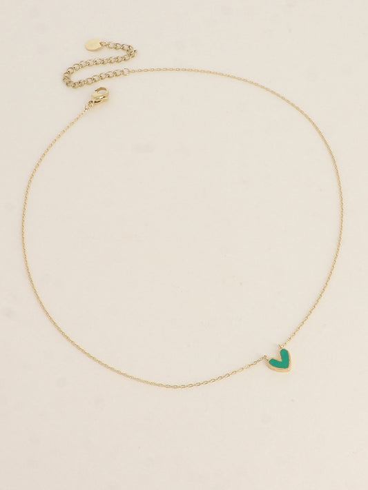 Collier Yesenia - Vert foncé