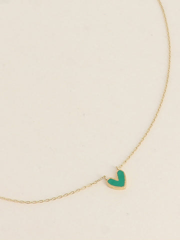 Collier Yesenia - Vert foncé