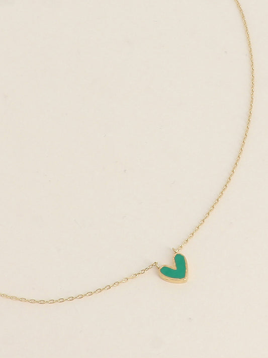 Collier Yesenia - Vert foncé