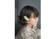 Barrette 3 étoiles - rose
