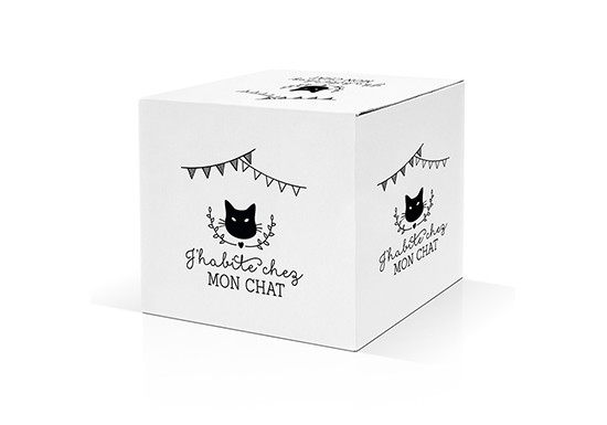 Mug J Habite Chez Mon Chat La Boutique De Louise Mug J Habite Chez Mon Chat La Boutique De Louise