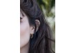 Boucles d'oreilles Esmeralda Hoop