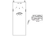 Sticker de porte Chat
