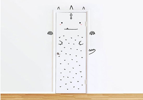 Sticker de porte Dragon