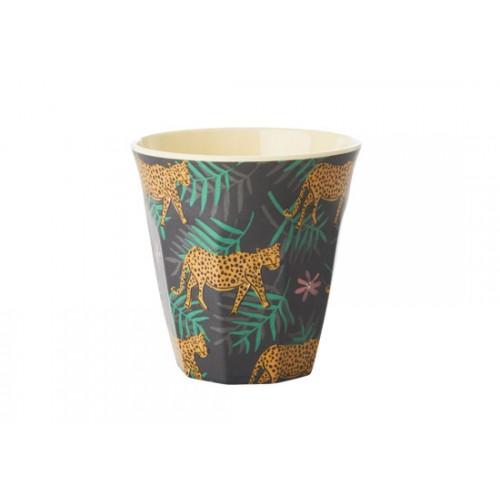 Gobelet Leopard and leaves