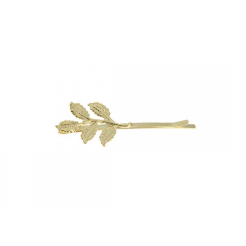 Barrette feuille Pauline