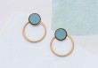 Boucles d'oreilles Silhouette (coloris au choix)