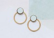 Boucles d'oreilles Silhouette (coloris au choix)