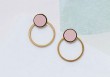 Boucles d'oreilles Silhouette (coloris au choix)